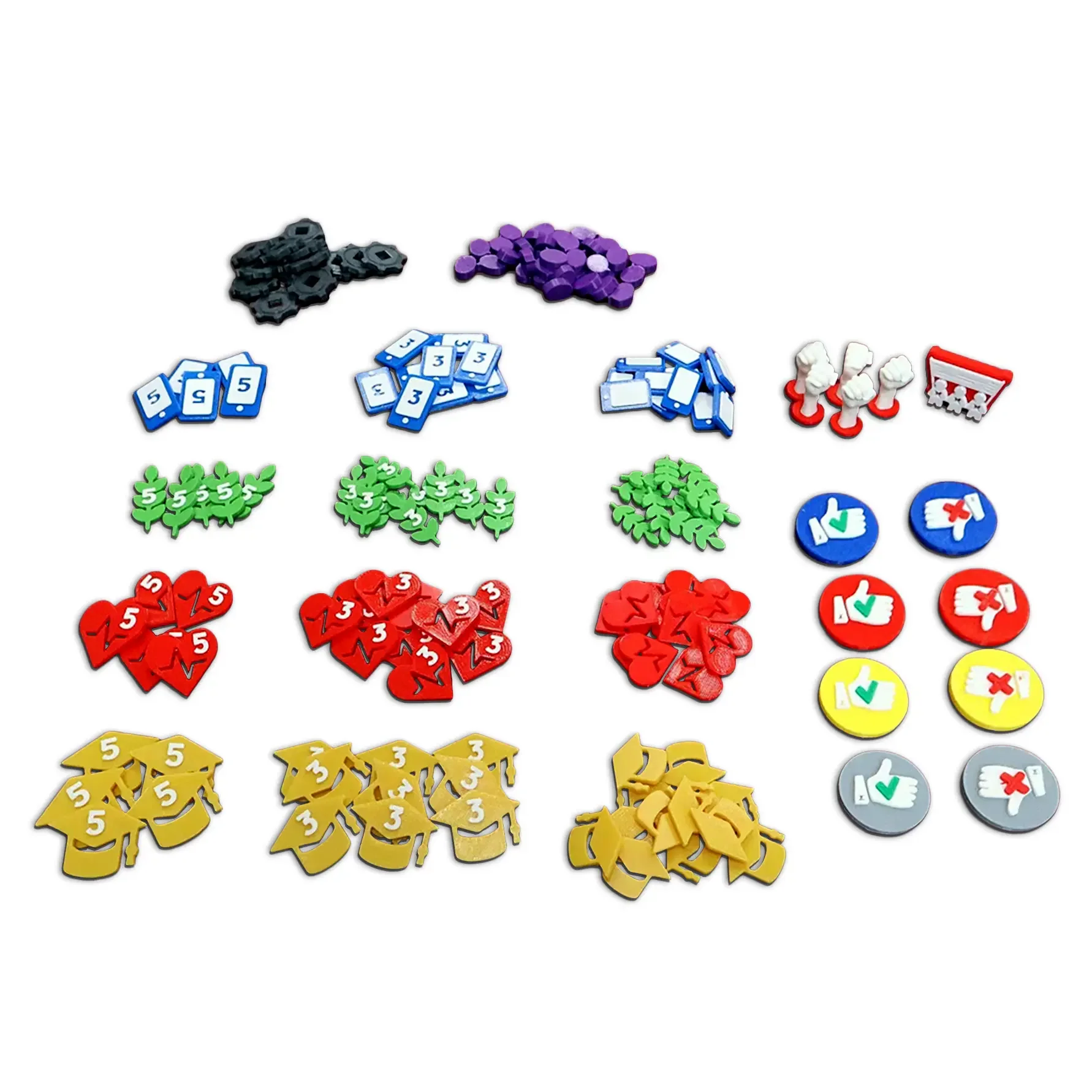 Hegemony - Componenti Deluxe in 3D - immagine 2