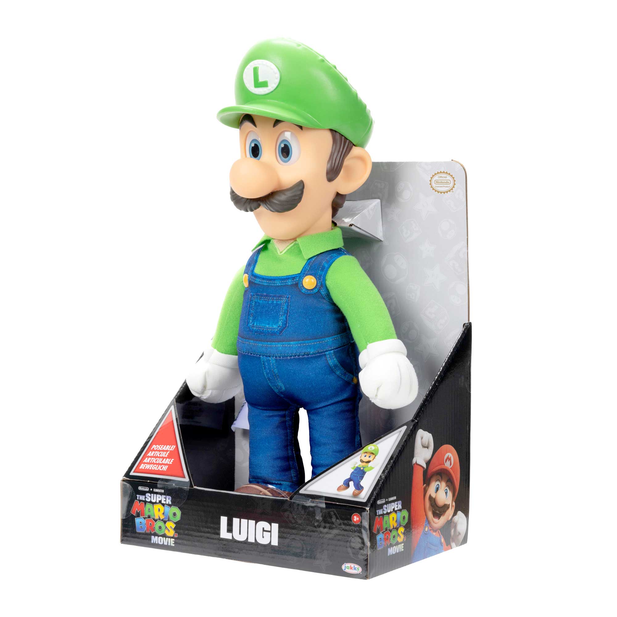 Super Mario Movie plush Luigi - immagine 4