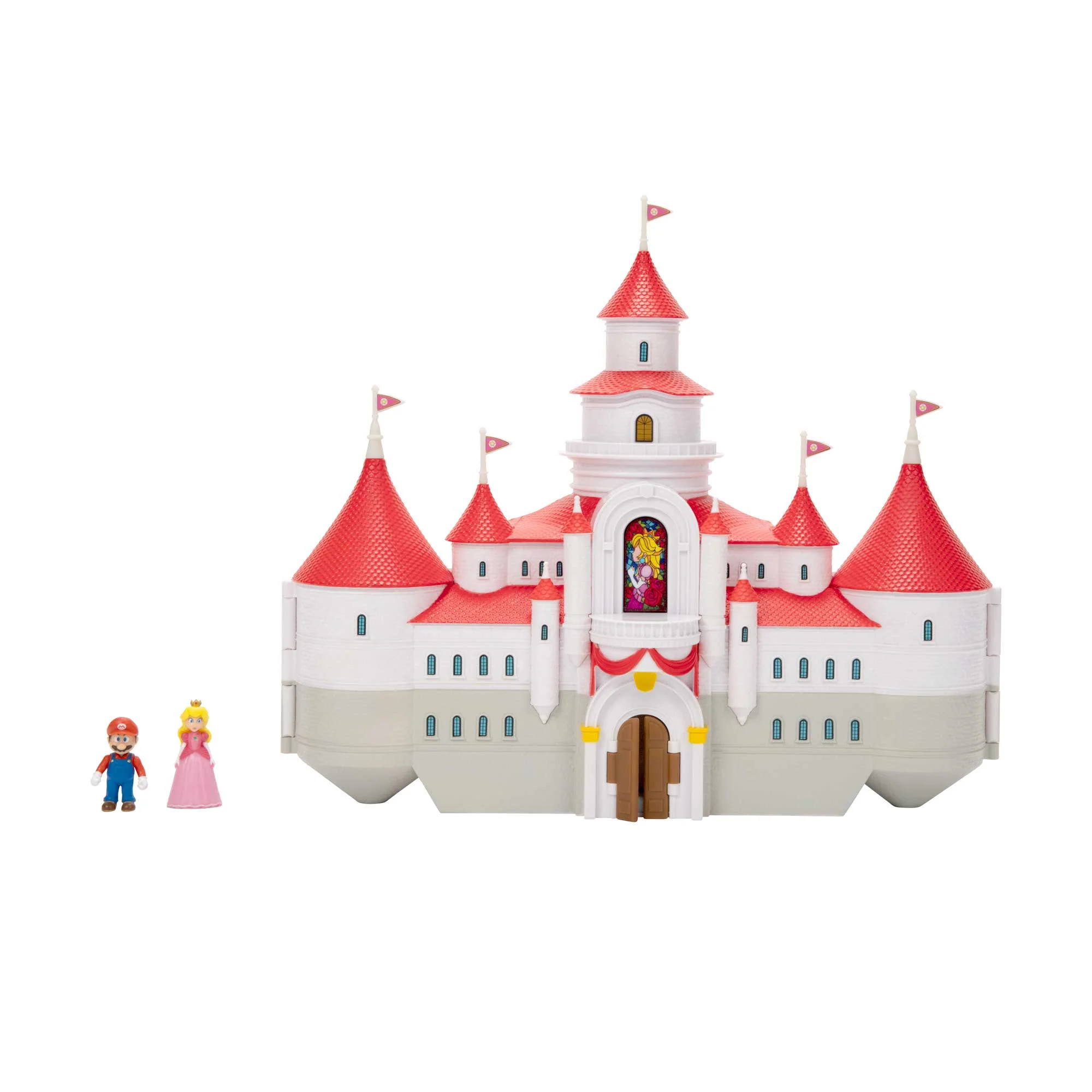 Super Mario Movie Deluxe playset castello di Peach con personaggi 4 cm - immagine 2