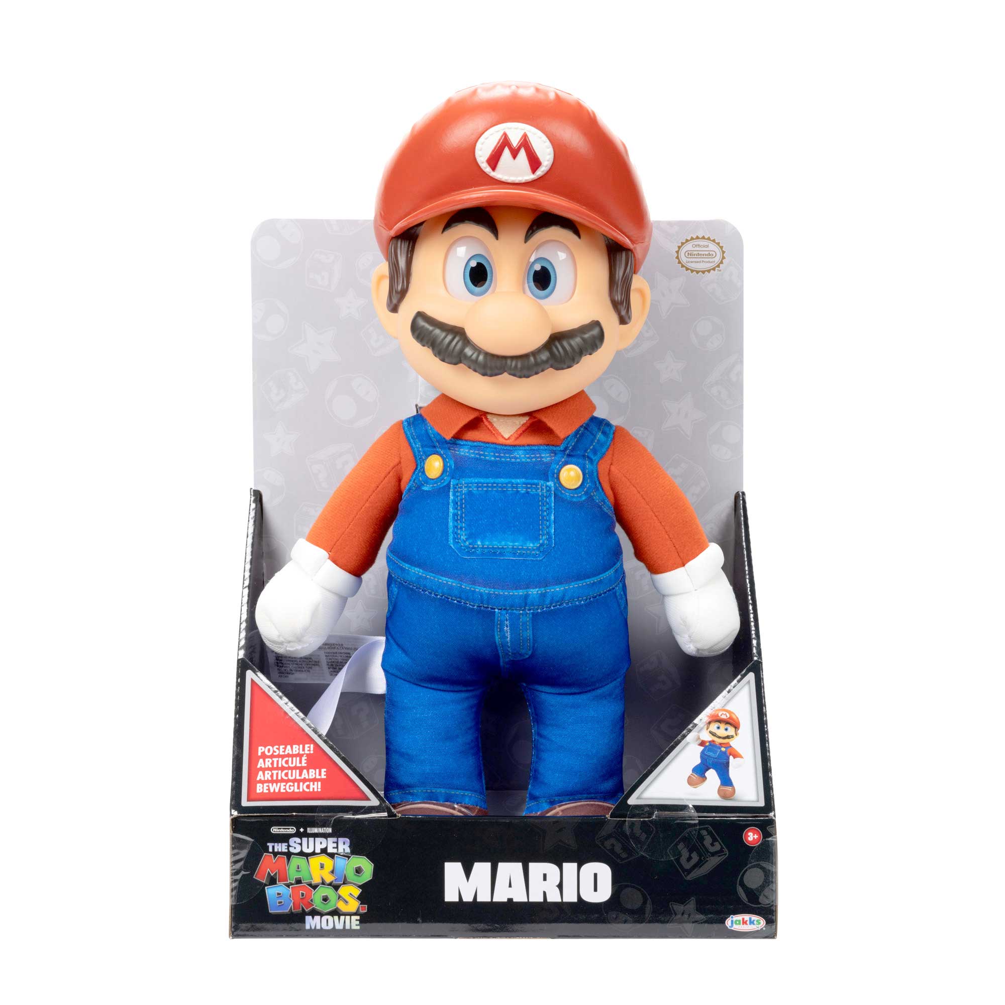 Super Mario Movie plush Mario - immagine 3