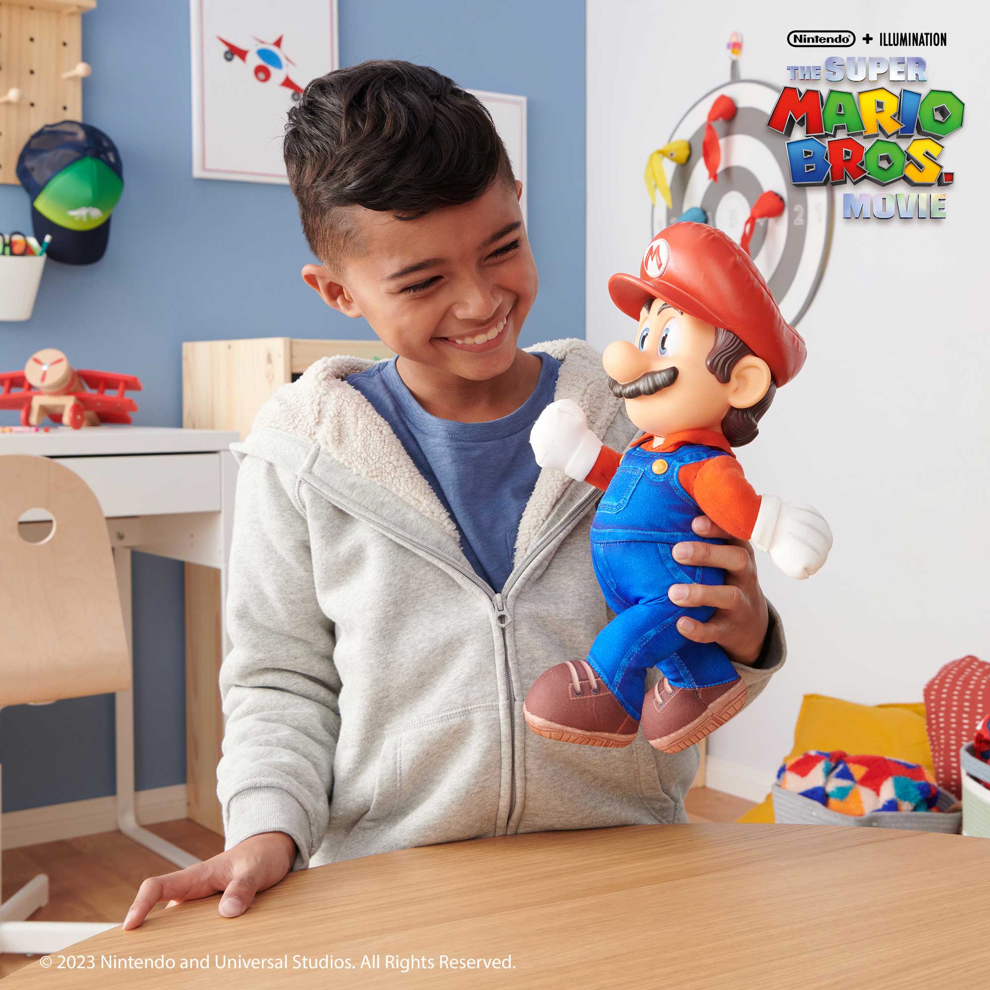 Super Mario Movie plush Mario - immagine 7