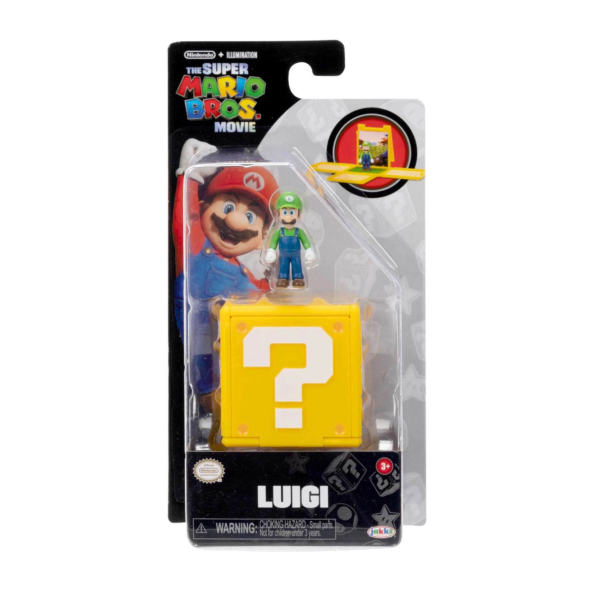 Super Mario Movie Mini personaggi 4 cm - Luigi - immagine 5