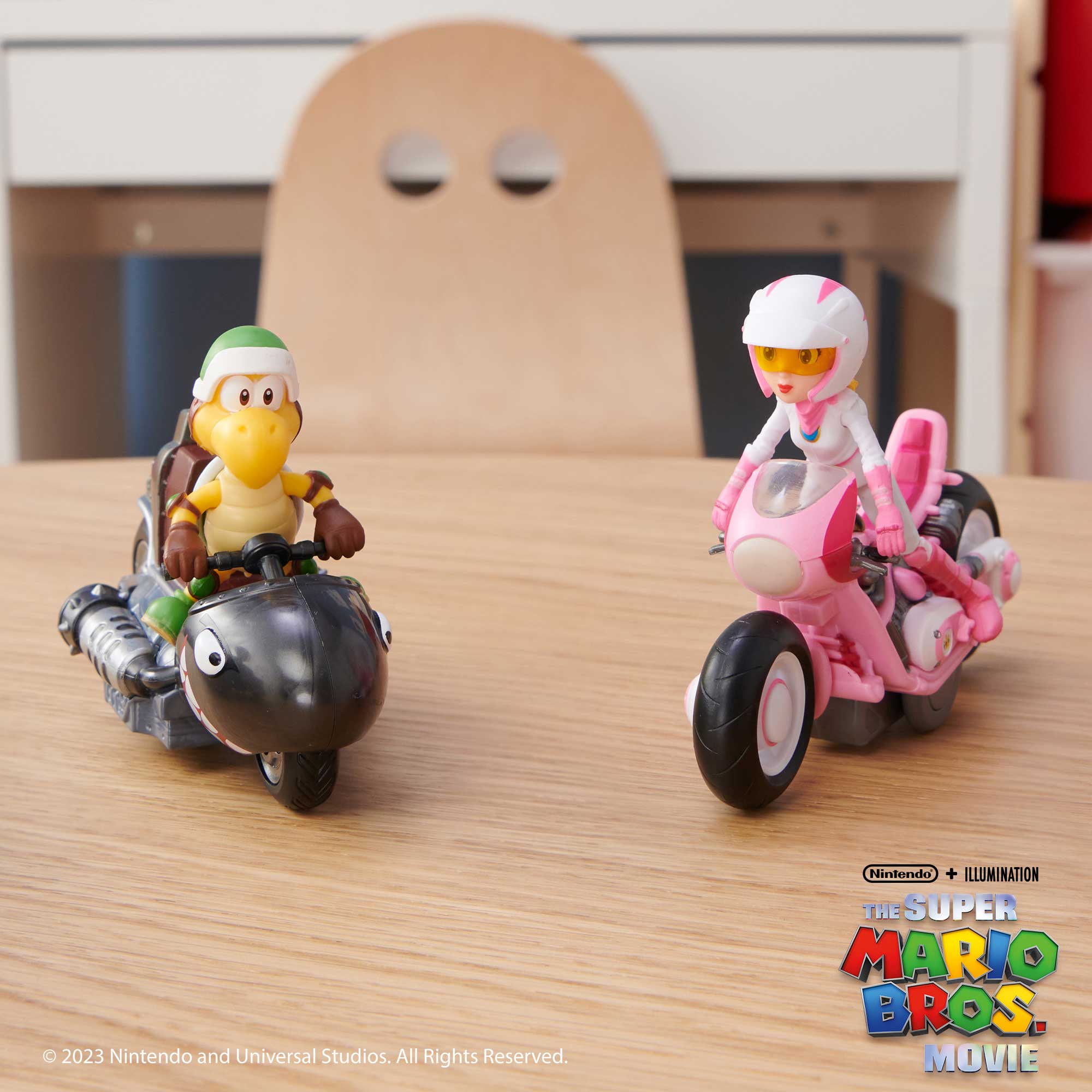 Super Mario Movie personaggi 6 cm con Kart - Peach - immagine 5