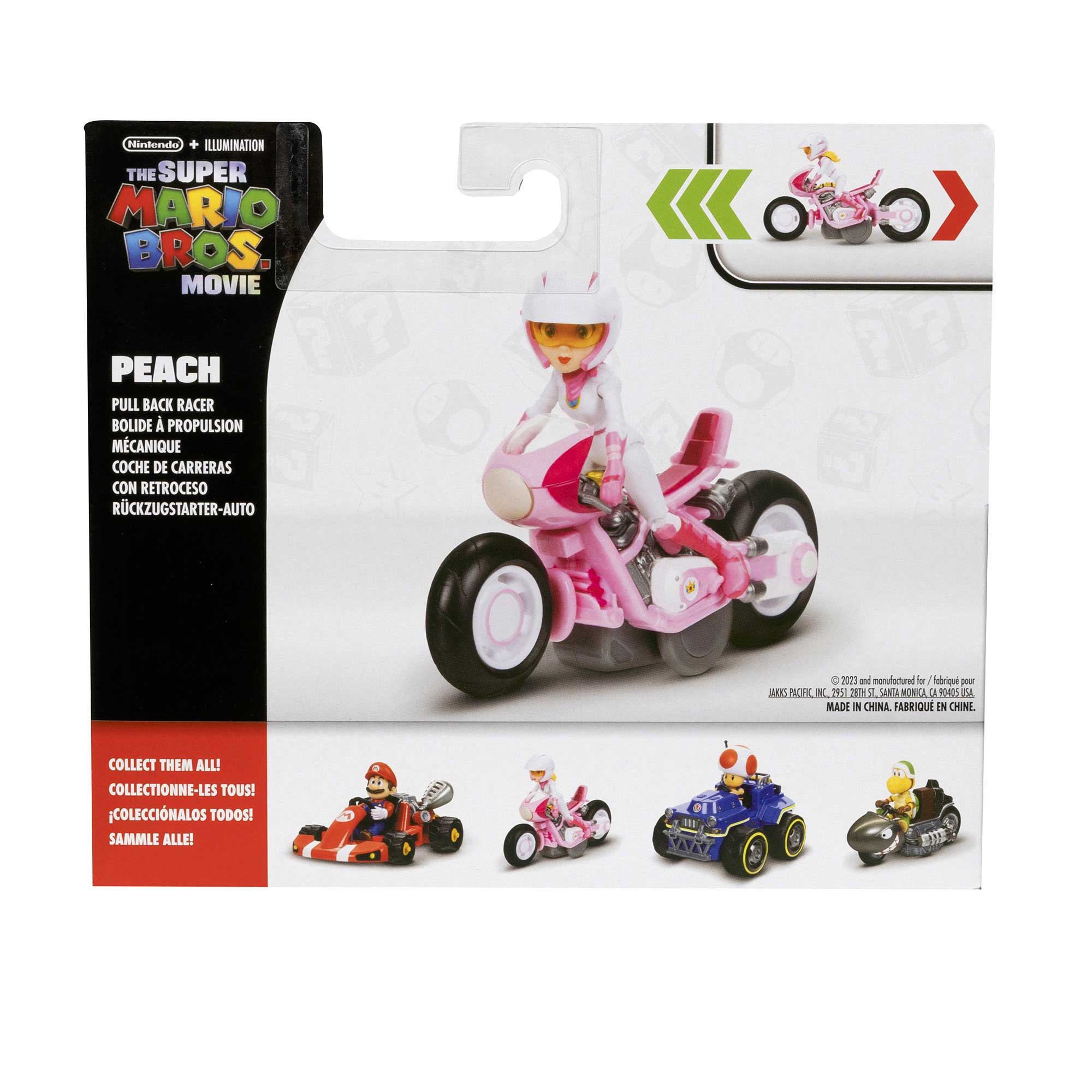 Super Mario Movie personaggi 6 cm con Kart - Peach - immagine 4