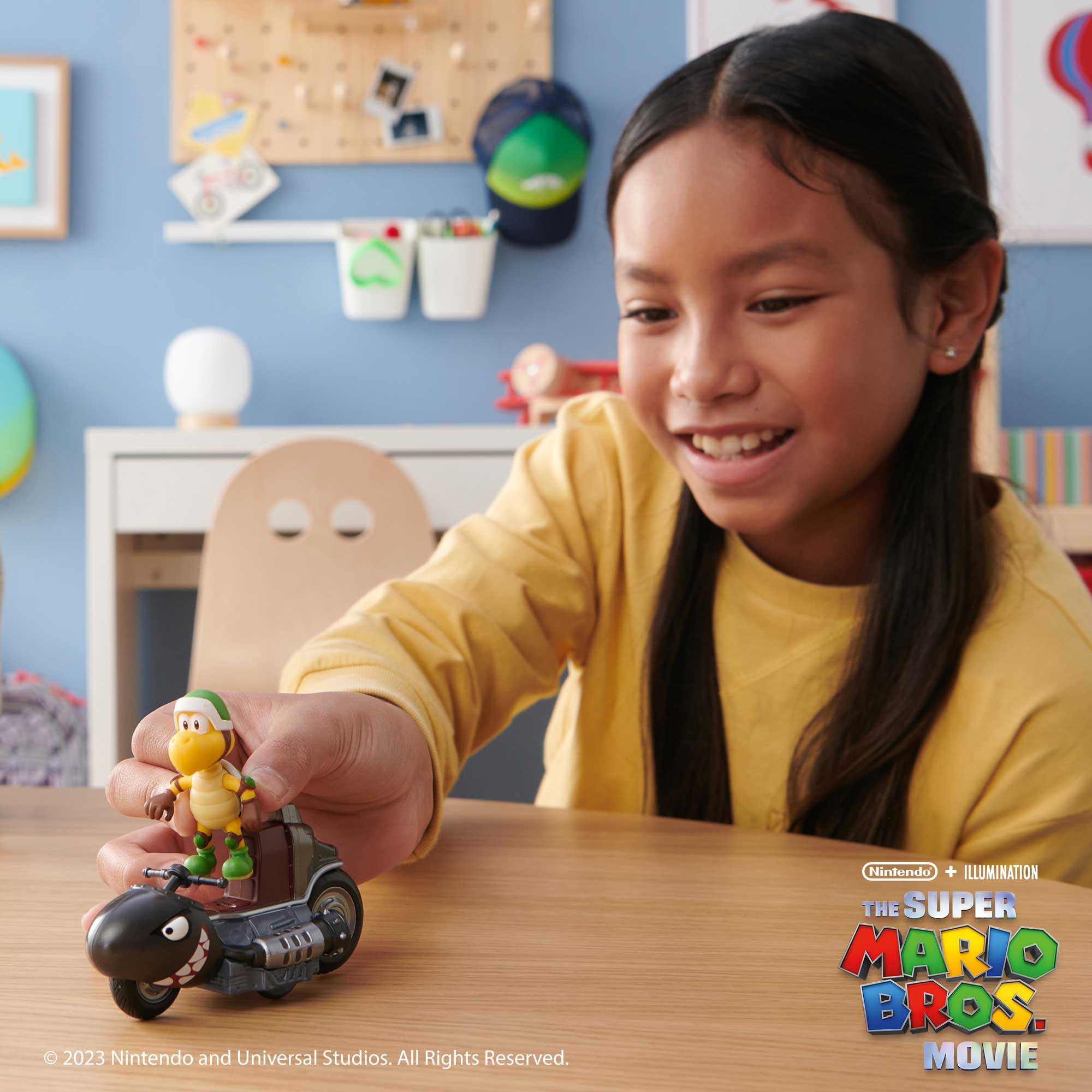 Super Mario Movie personaggi 6 cm con Kart - Koopa ParaTroopa - immagine 5