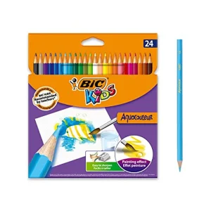 24 PASTELLI ACQUERELLABILI KIDS - BIC