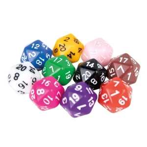 DADO NUMERICO 20 FACCE