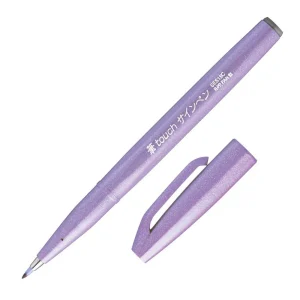Brush Sign Pen SES15C-V3X viola chiaro - PENTEL