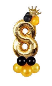 Composizione Palloncini Numero 8 - immagine 2