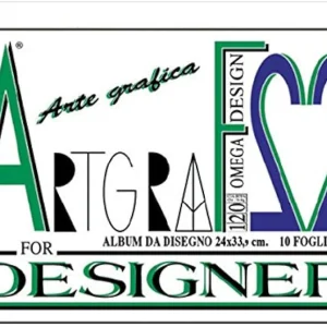 ALBUM 24X33CM - 10 FOGLI LISCIO - ARTGRAF
