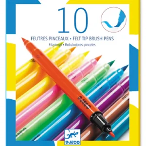 10 PENNARELLI PUNTA FINE/PUNTA A PENNELLO