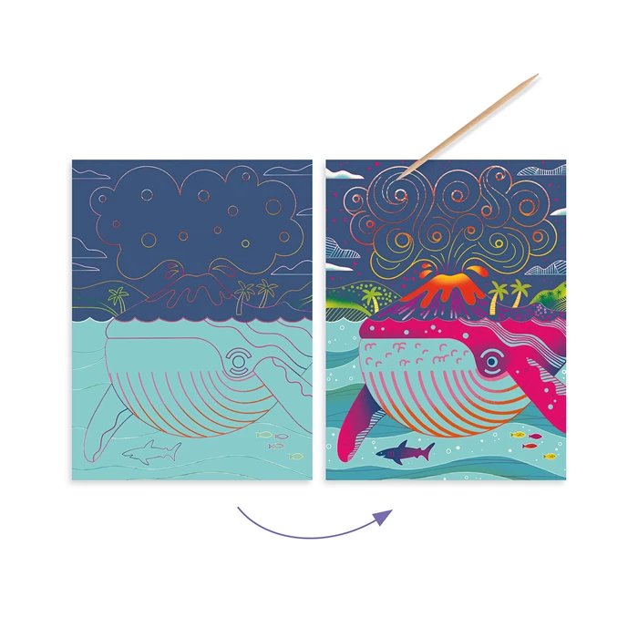 CARTA DA GRATTARE “DUO COLOR” - immagine 4