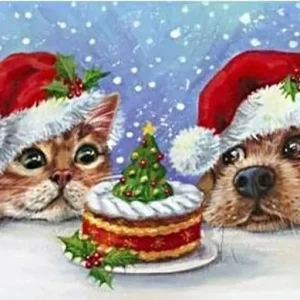 Diamond painting Natale goloso