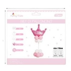 Struttura Con Palloncini HAPPY BIRTHDAY PRINCESS - immagine 3