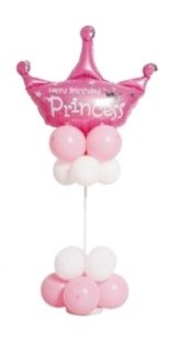 Struttura Con Palloncini HAPPY BIRTHDAY PRINCESS