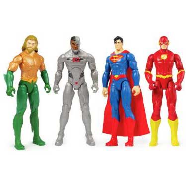 DC Comics - 4 personaggi articolati 30 cm - immagine 2