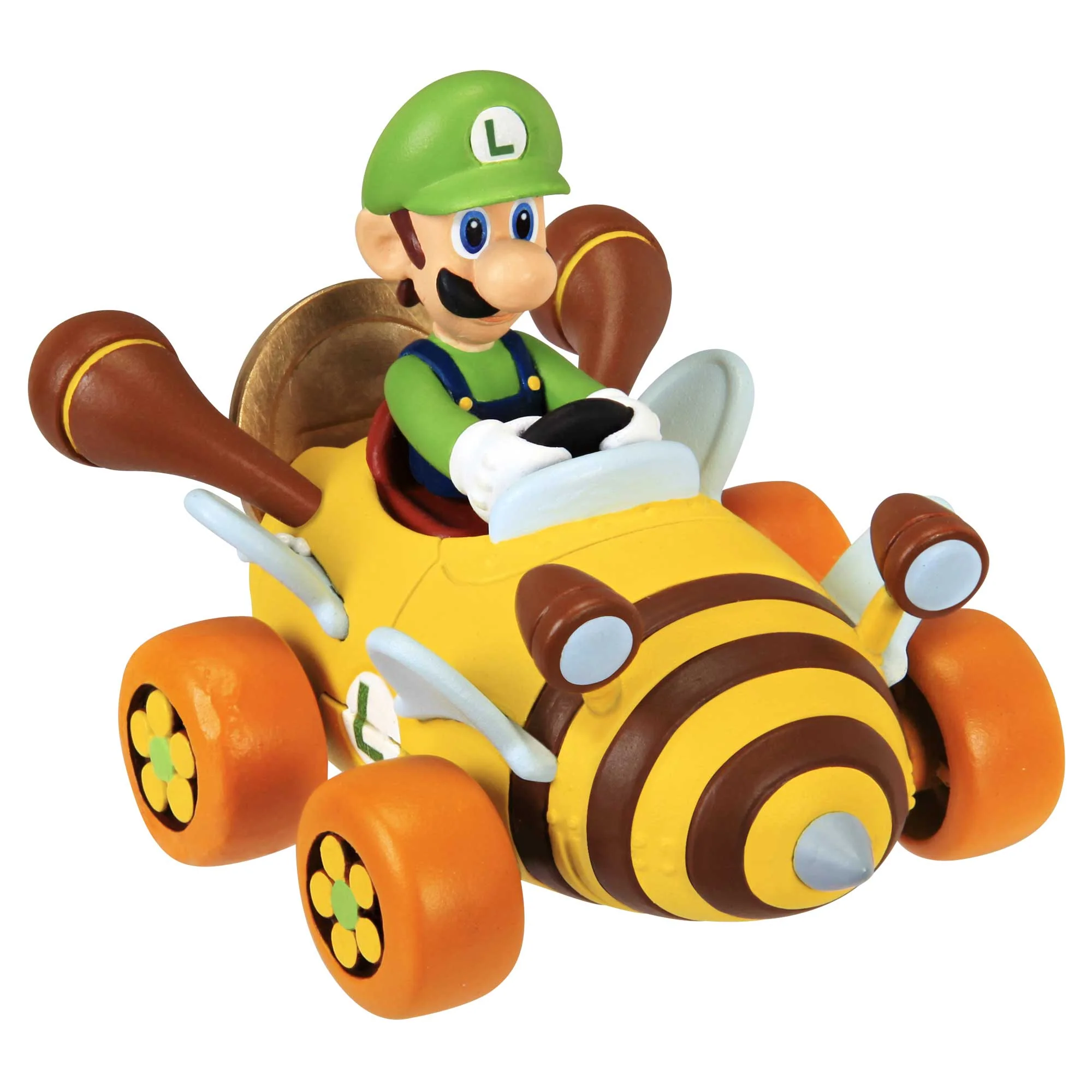 Nintendo Super Mario Macchinine Coin Racers - Luigi - immagine 2