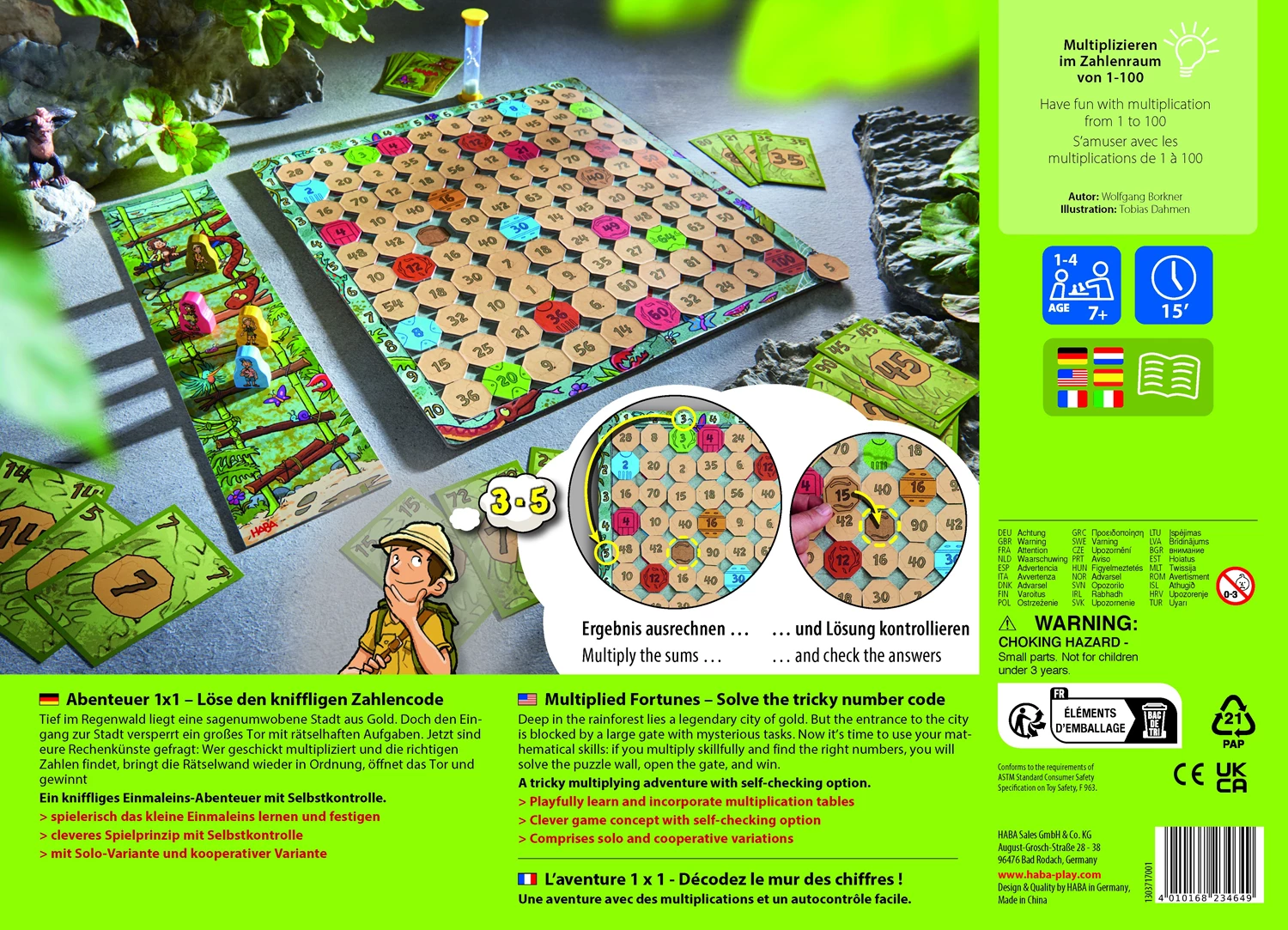 ABENTEUER 1X1 – gioco moltiplicazione - immagine 4