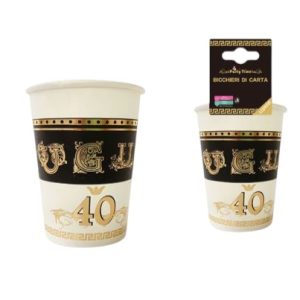 Bicchieri di Carta 40 Anni