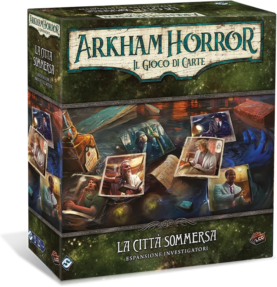 Arkham Horror LCG - La Città Sommersa - Investigatori