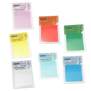 POST-IT TINTA UNITA 75X75 mm TRASPARENTI