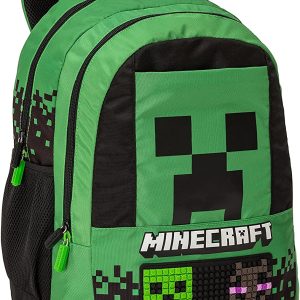 Zaino Minecraft organizzato