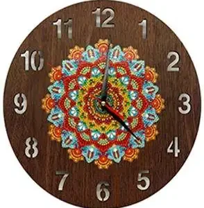 Diamond Painting Orologio Mandala Luminoso