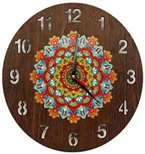 Diamond Painting Orologio Mandala Luminoso - immagine 2