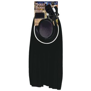Set Travestimento Eroe Bandito Mascherato