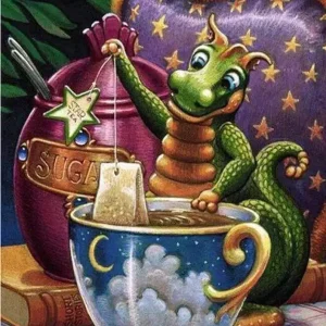 Diamond Painting Tea Time