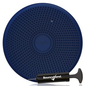 CUSCINO GRANDE PER SEDIA AD ARIA BLU 6-18 anni- WIGGLE SEAT ø 33 cm