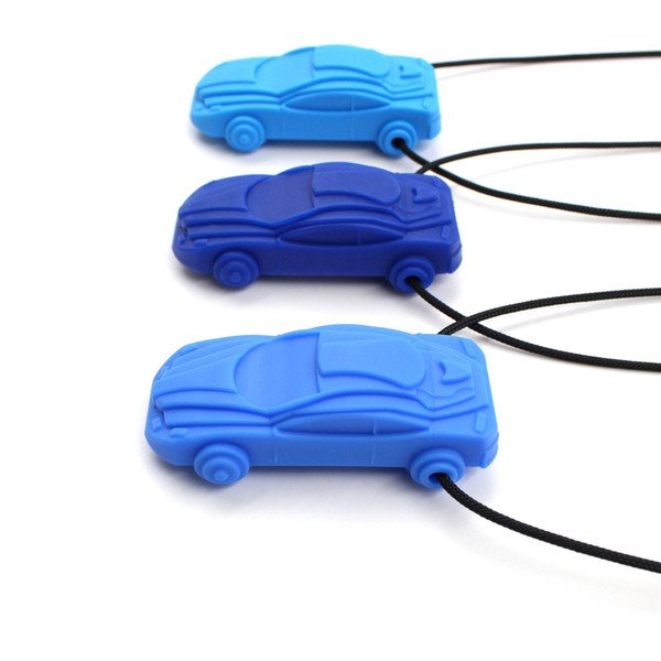 CIONDOLO MASTICABILE MACCHININA ROSSA – Consistenza SOFT - immagine 4