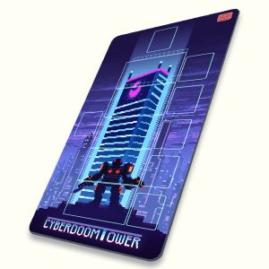 CYBERDOOM TOWER PLAYMAT