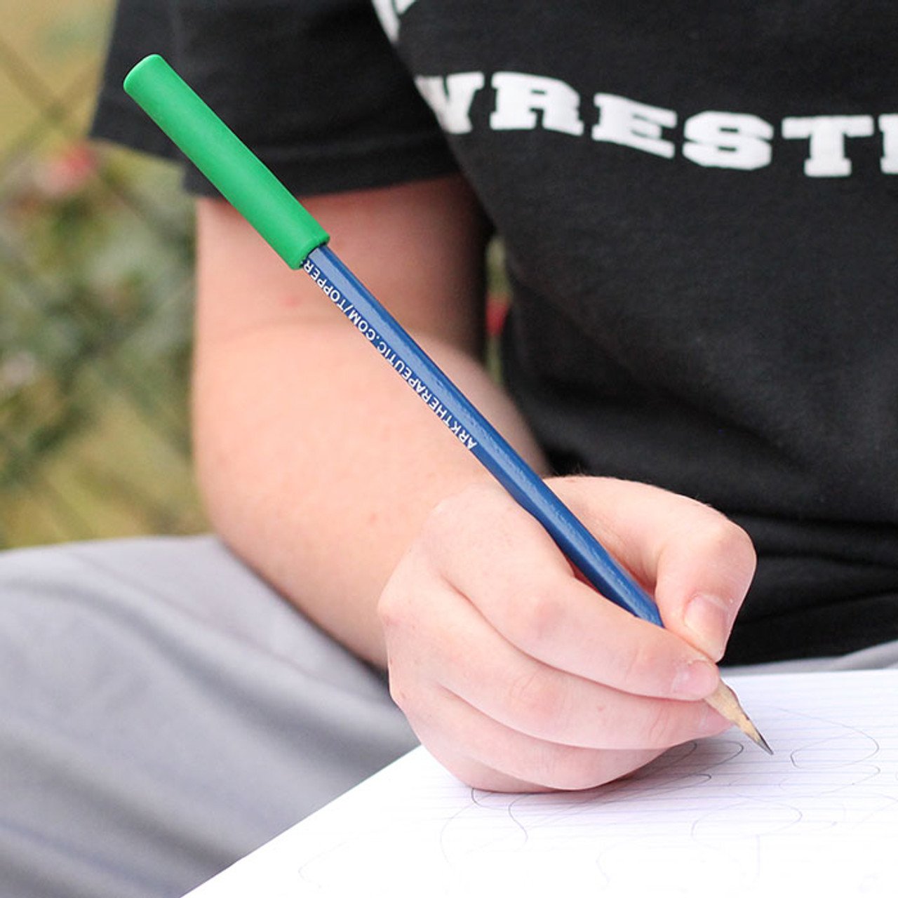 TOPPER MATITA MASTICABILE ARK CILINDRO BLU – Durezza SOFT - immagine 4