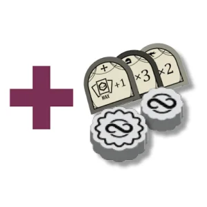 Clandestine - Risorse e Token in Acrilico