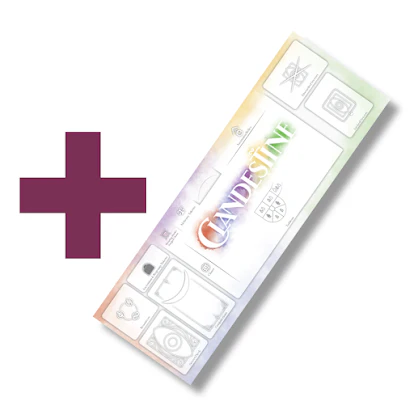 Clandestine - Set di 5 Player Mat in Neoprene - immagine 2