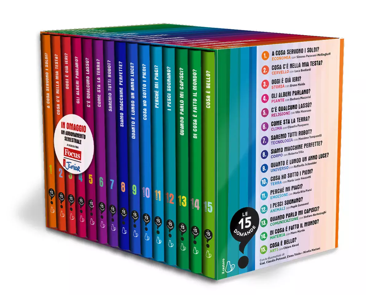 Le 15 domande. Cofanetto - immagine 2