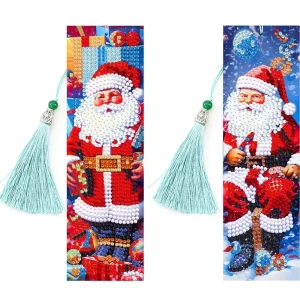Diamond Painting Segnalibri Babbo Natale