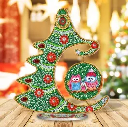 Diamond Painting Albero Gufetti