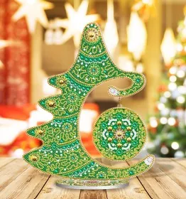 Diamond Painting Albero Verde - immagine 2