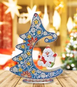 Diamond Painting Albero Babbo Natale
