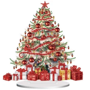 Diamond Painting Albero Rosso