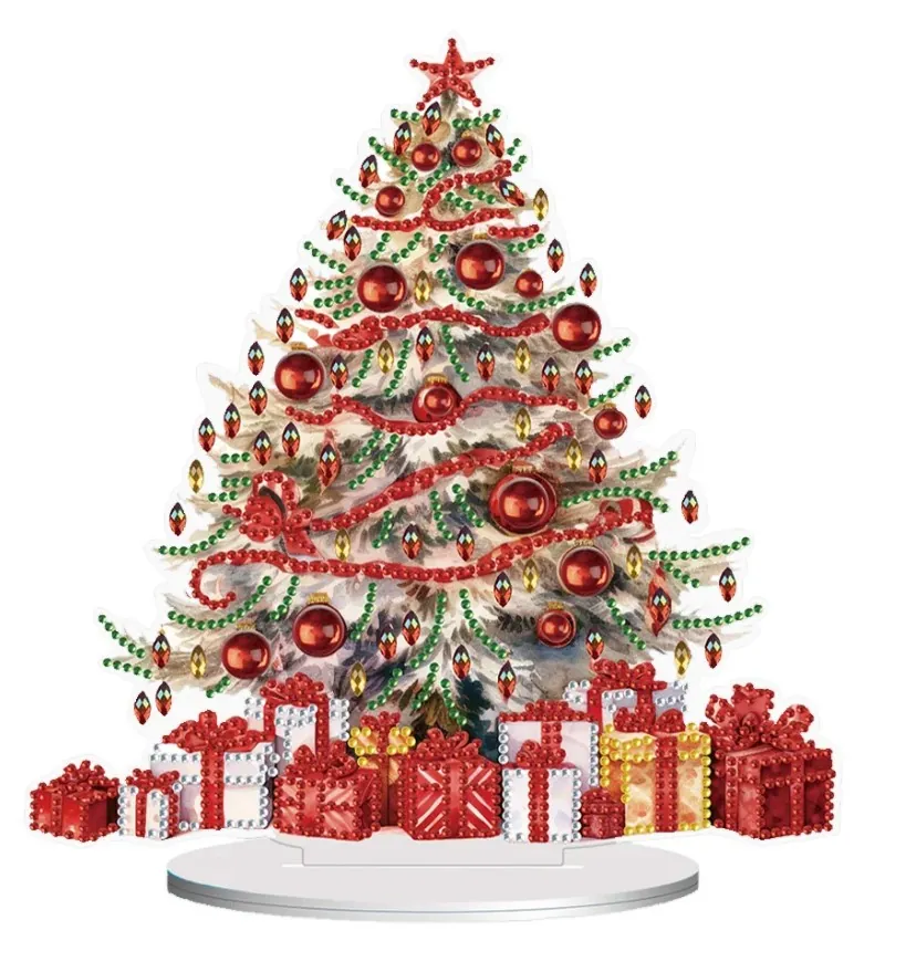 Diamond Painting Albero Rosso