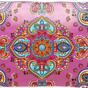 Diamond Painting pochette mandala pink