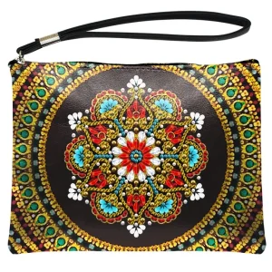Diamond Painting pochette mandala black