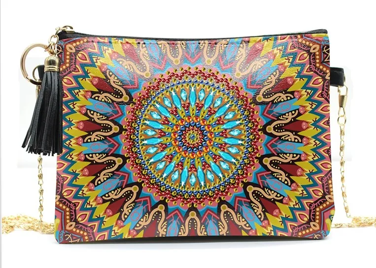 Diamond Painting borsetta mandala red - immagine 2