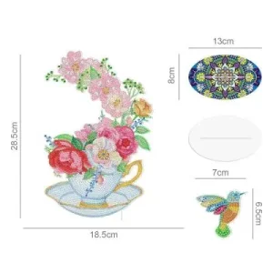 Diamond Painting Tazza Fiorita