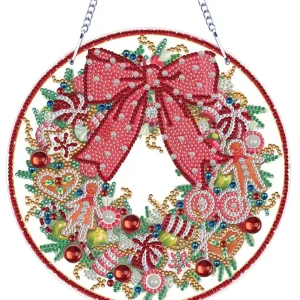 Diamond Painting Ghirlanda Fiocco