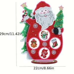 Diamond Painting Babbo Natale luminoso