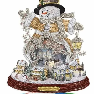 Diamond Painting Pupazzo Oro